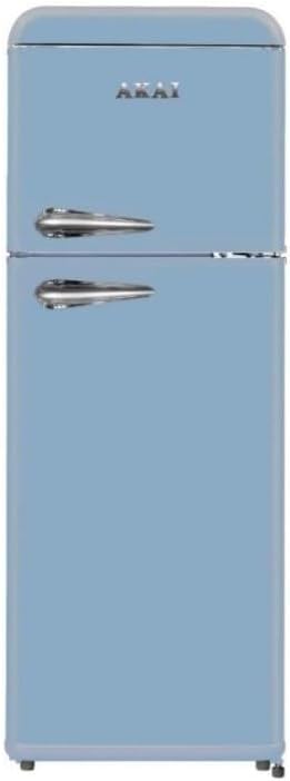 Frigo Vintage Akai libera installazione celeste 